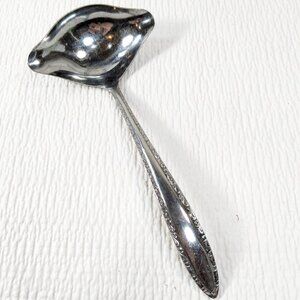 Vintage Continental Stainless CSS1 scroll gravy ladle Japan serving sauce spoon
